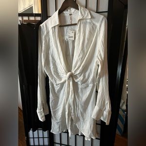Free People | Ivory Knot Tie Front
